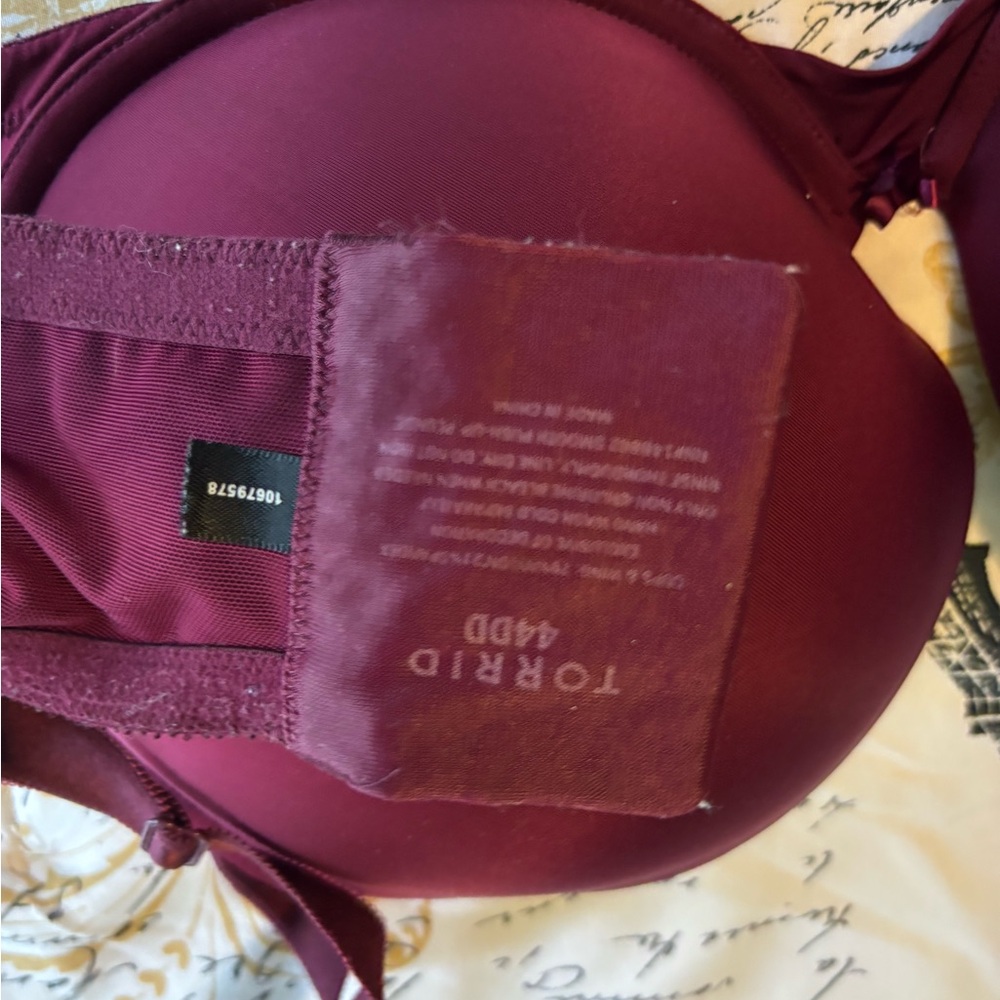 Torrid Black and Red Bras Intimates & Sleepwear - Picture 3 of 4